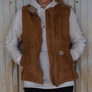 Carhartt Tan Work Vest